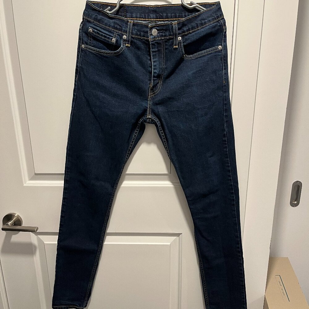 512 Slim Fit Levi's Blue Jeans for Men - 32x34